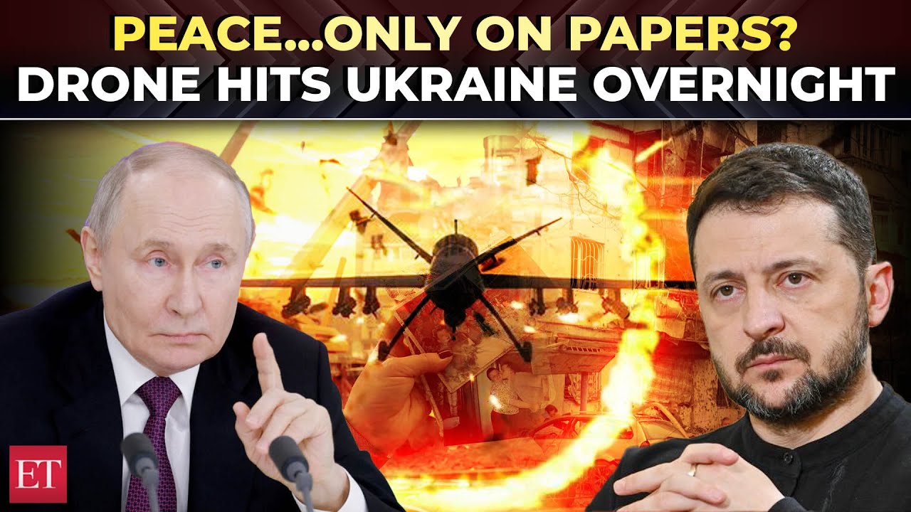 Putin&rsquo;s drone hits Ukraine&rsquo;s Dnipro hours before Geneva peace talks on Trump&rsquo;s 28-point proposal