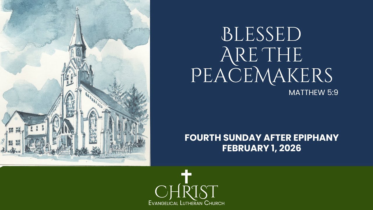 Fourth Sunday After Epiphany - February 1, 2026