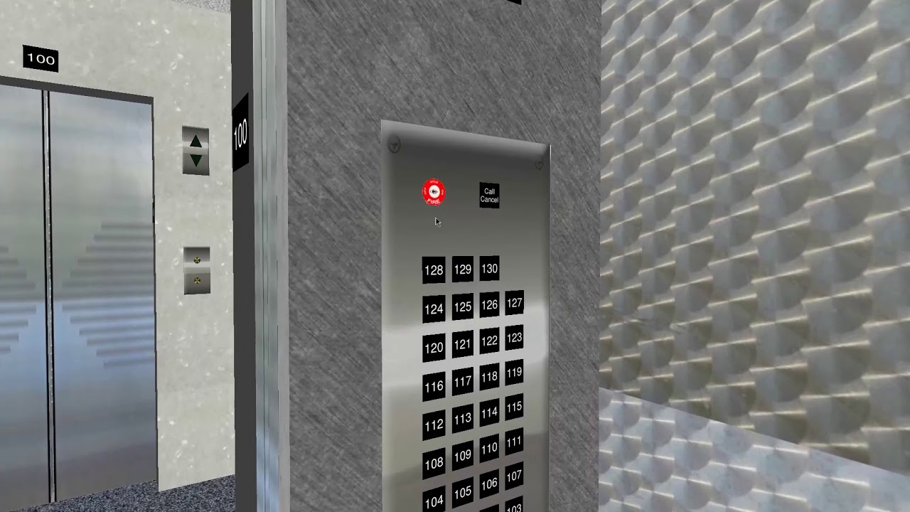 Skyscrapersim Triton Center V2 | Service Elevators