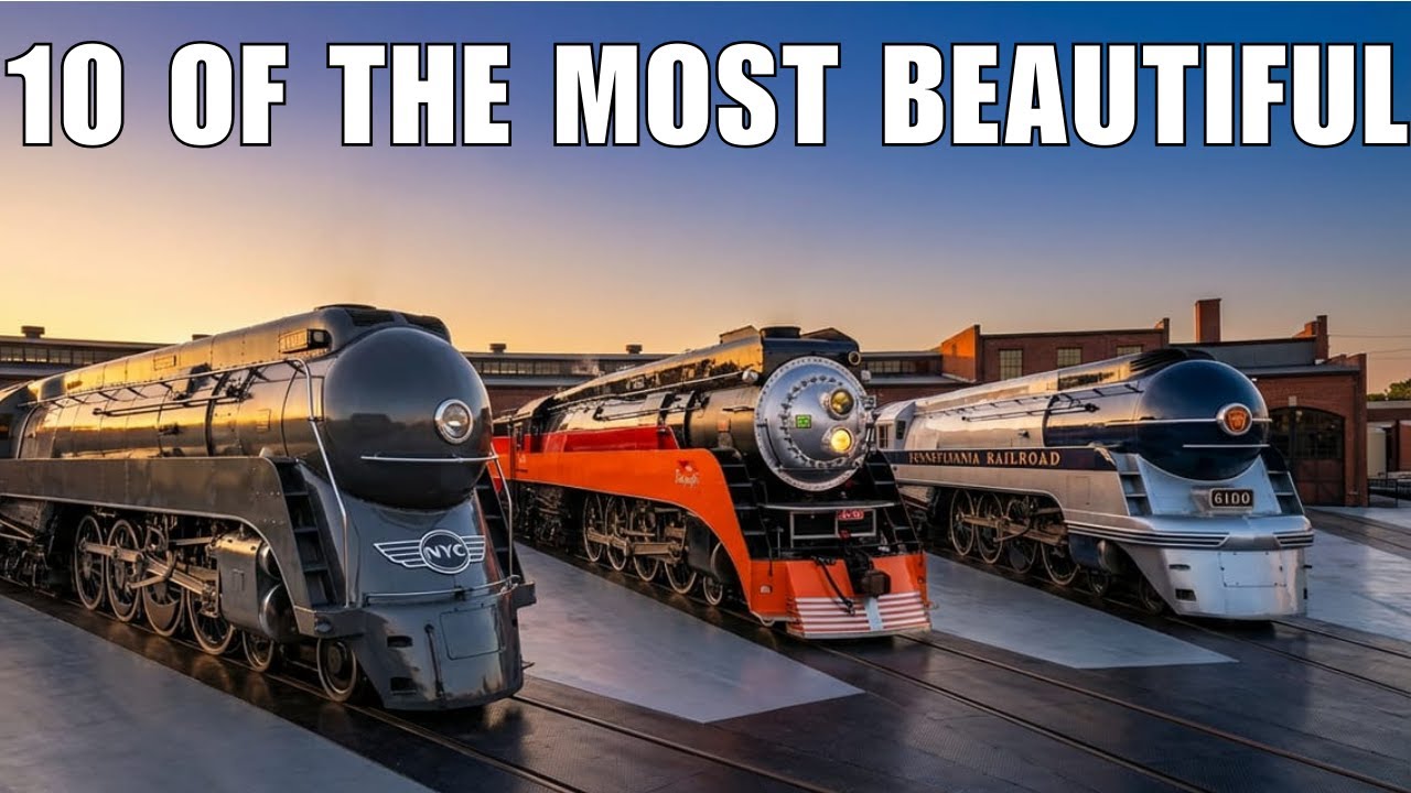 10 Vintage Steam Engines That Look Absolutely Insane