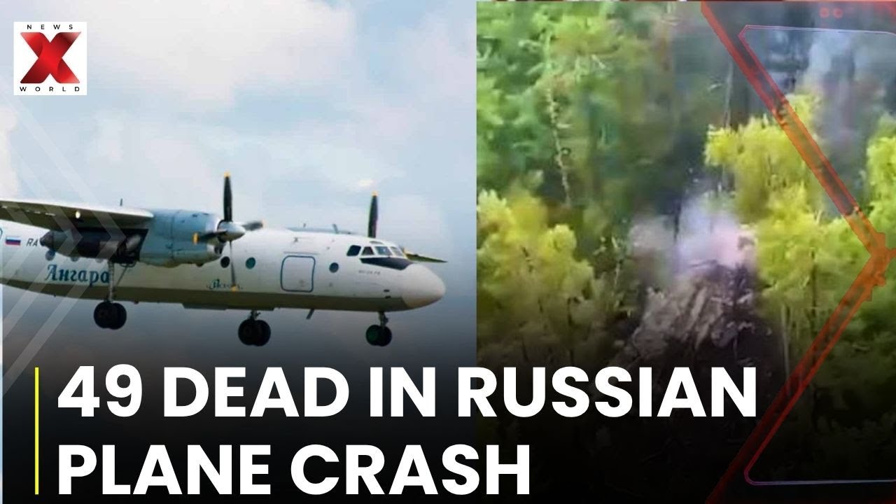 Russia Investigative Committee Confirms 49 Killed in Air Crash |  NewsX World