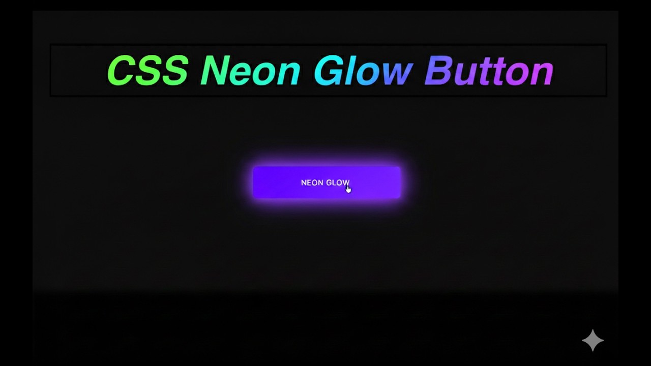 ArcanDev - Neon Glow Button Tutorial