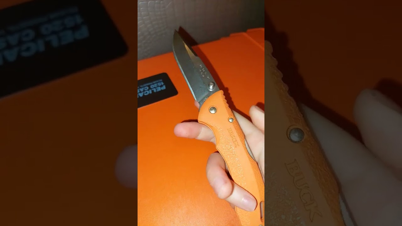 orange buck bantam #knife #knifecollector #knives #buckknives