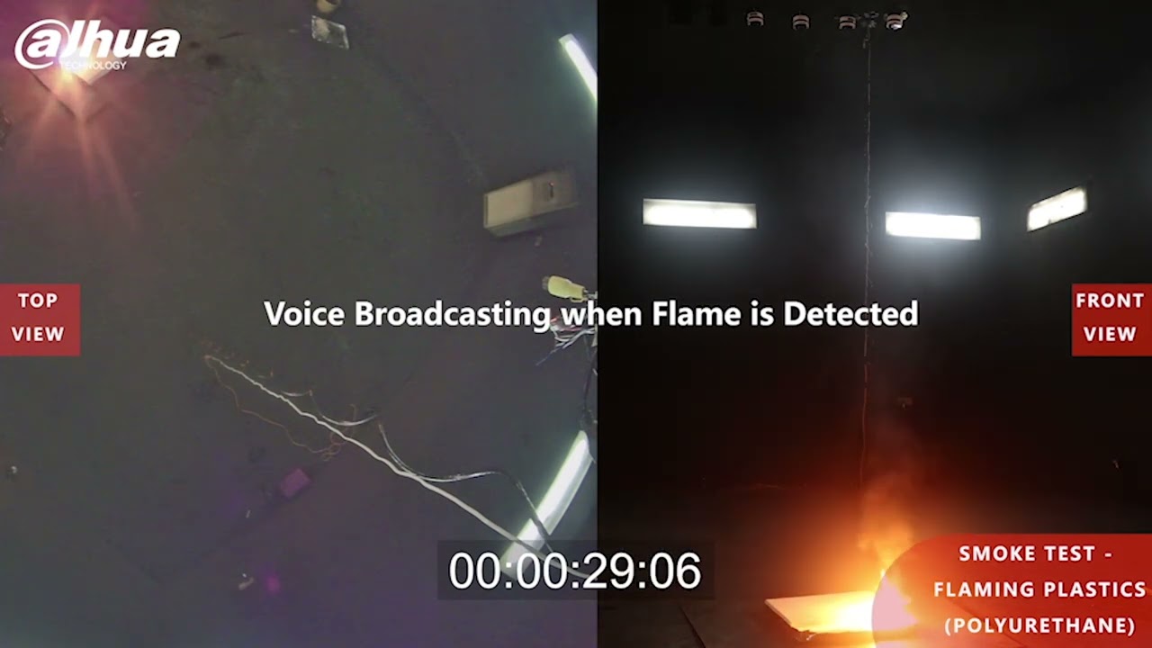Dahua Smoke Sensing Network Camera