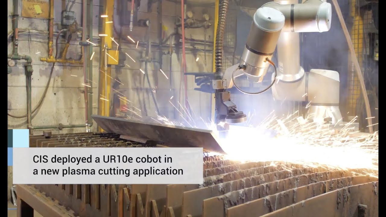 Plasma Cutting and MIG Welding Cobots Eliminate Manual Cleanup and Double Output 1080p