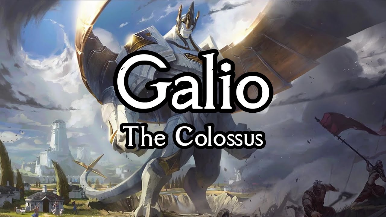 Galio; The Colossus - Official Lol Background Story Reading