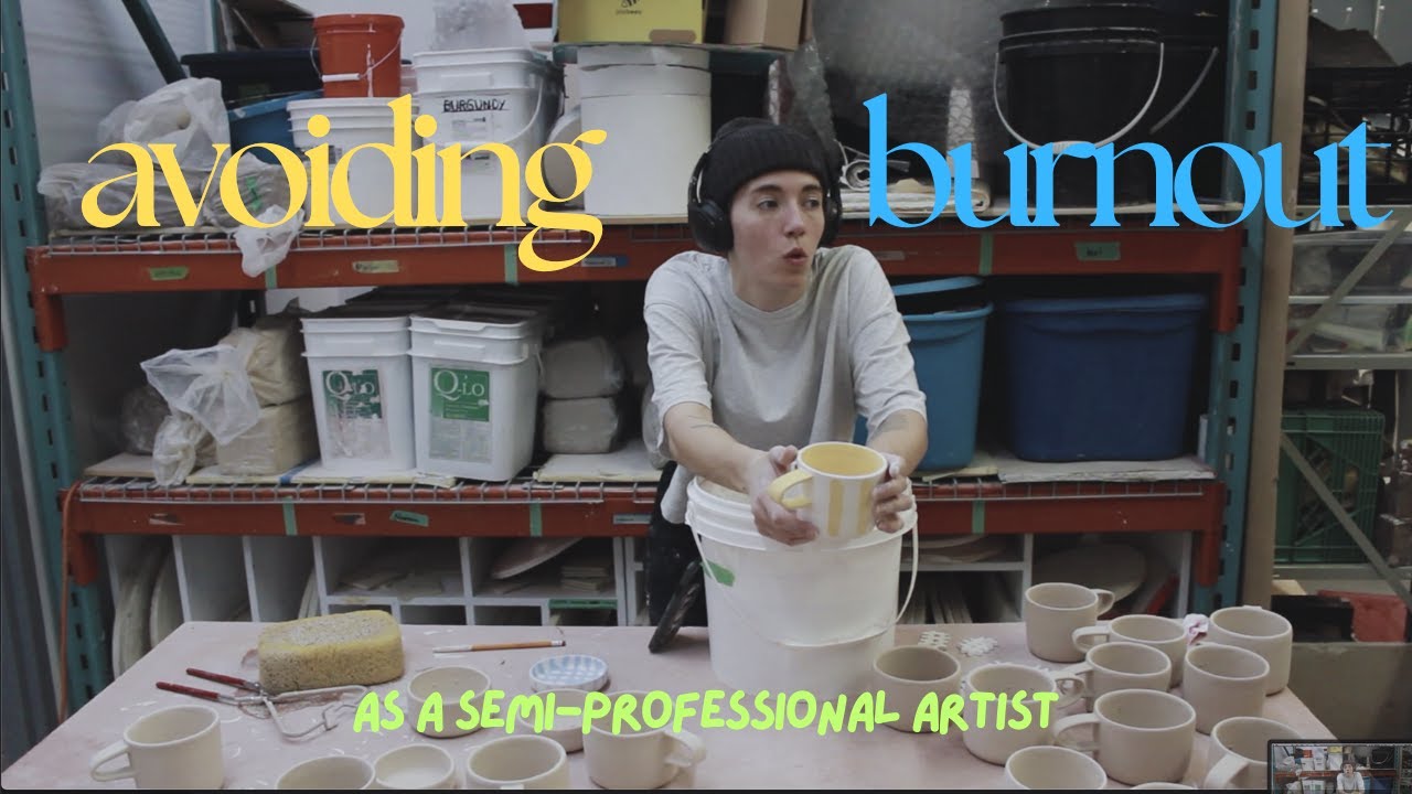 This is why artists burn out (48 hours in my ceramics studio)