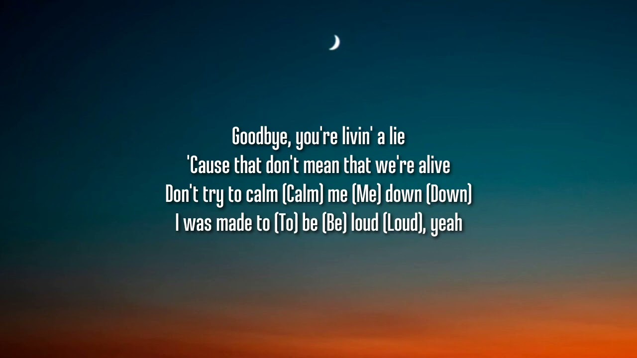 Sofia Carson-Loud  lyrics