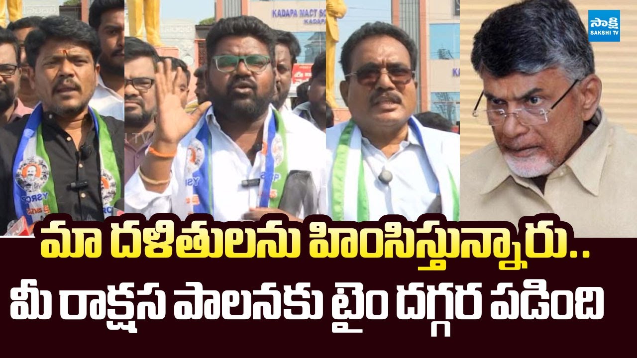 YSRCP Leaders Fires on CM Chandrababu On Pinnelli Salman Incident | 