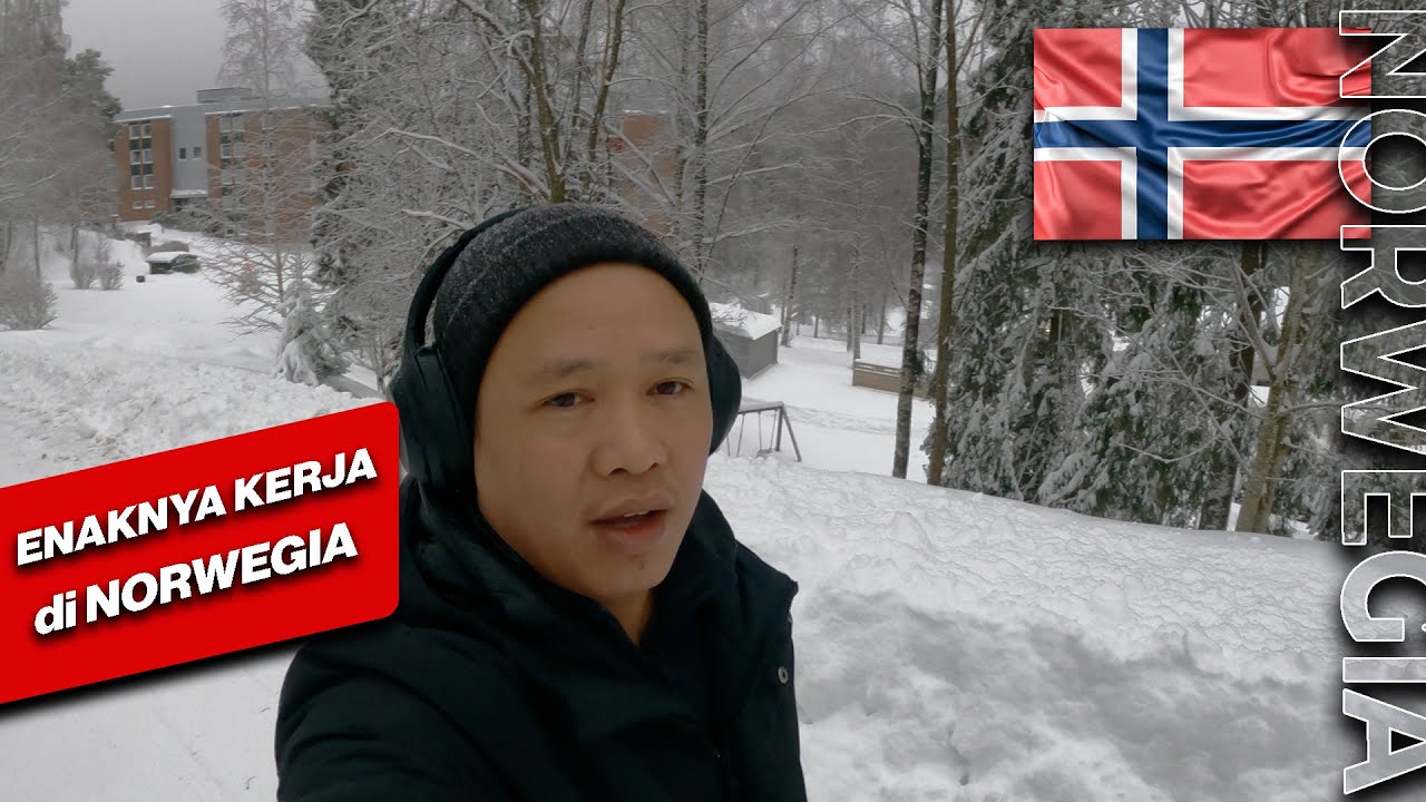 Enaknya kerja  jadi karyawan  di Norwegia.. 🇳🇴 💰 🥰  😎
