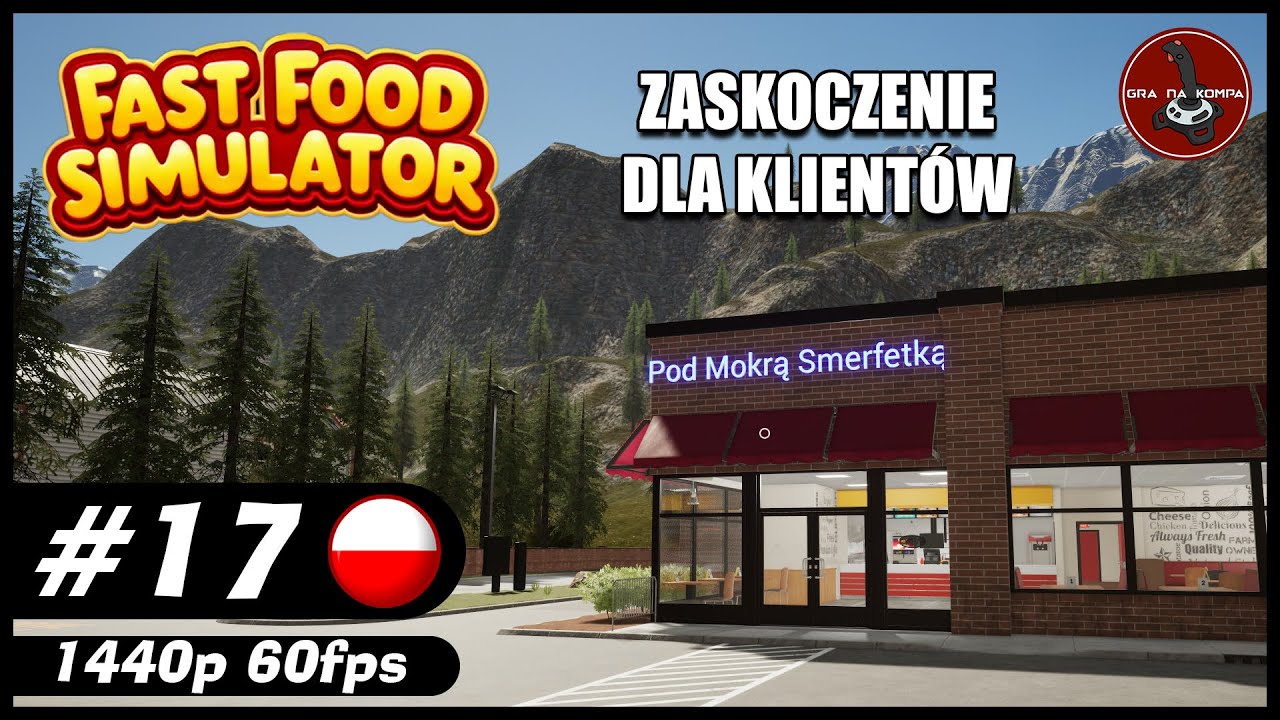 Zaskoczenie dla klientów || #17 || Fast Food Simulator gameplay PL