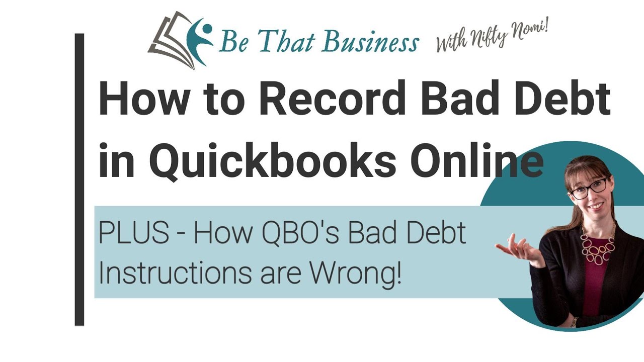 How to Record Bad Debt on Quickbooks Online QBO (Partial Payment + HST - Canada)