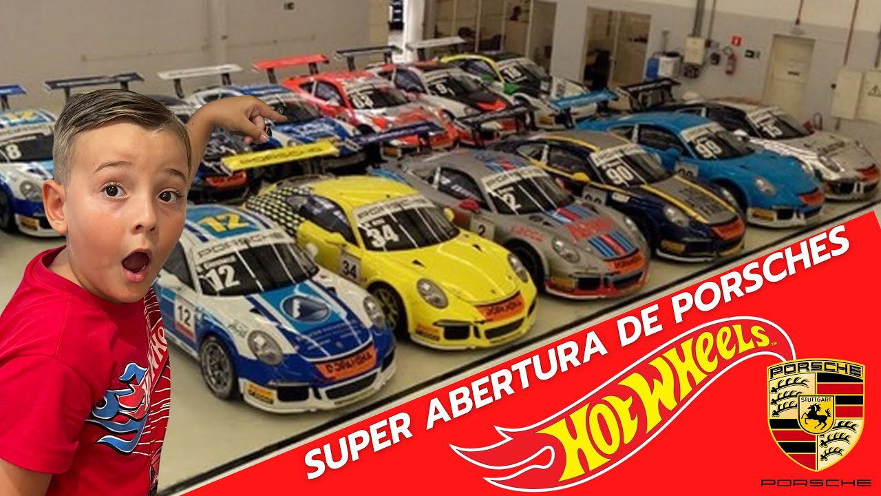 MEGA ABERTURA DE PORSCHES UMA MAIS LINDA QUE A OUTRA HOT WHEELS