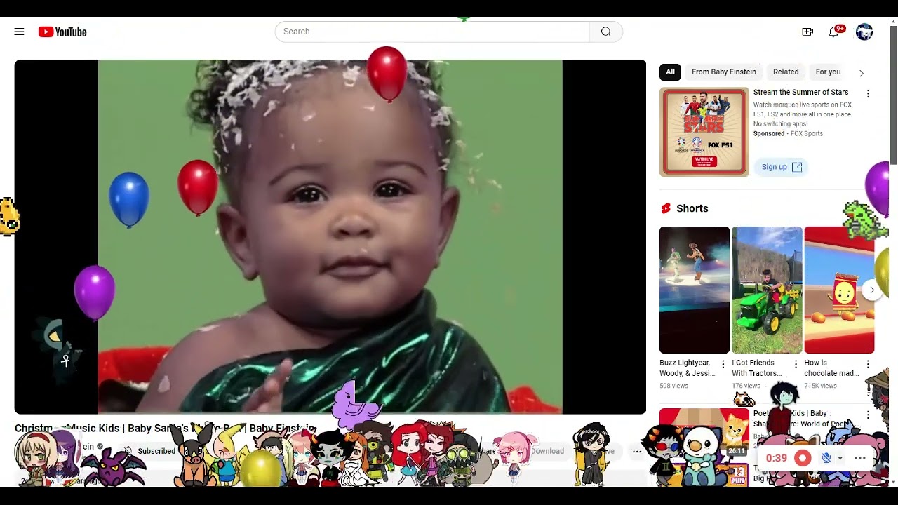 Tab 89 Christmas Music Kids   Baby Santa's Music Box   Baby Einstein   YouTube 16