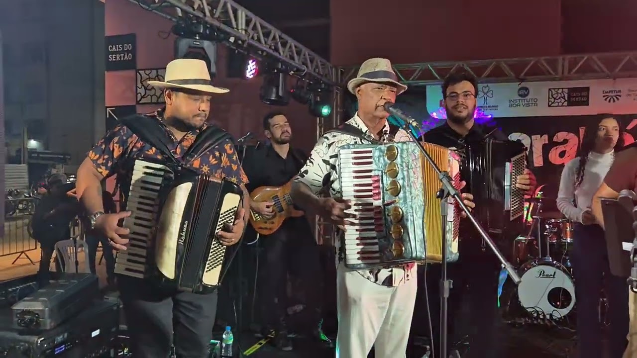 Beto Hortis apresentando seus alunos no Cais do Sertão - Parabéns para Gonzagão 13.03.2026