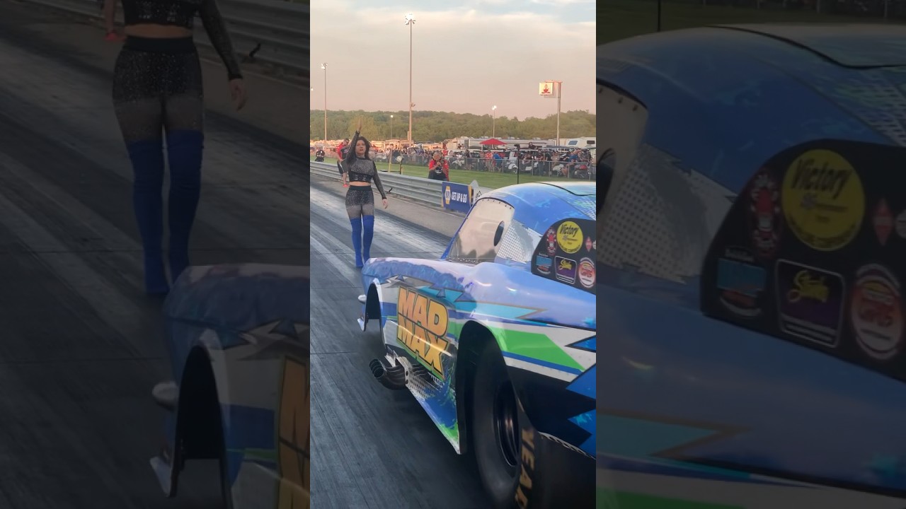 BACK UP GIRLS! We advise you follow their instructions! #dragrace #funnycarchaos #racing