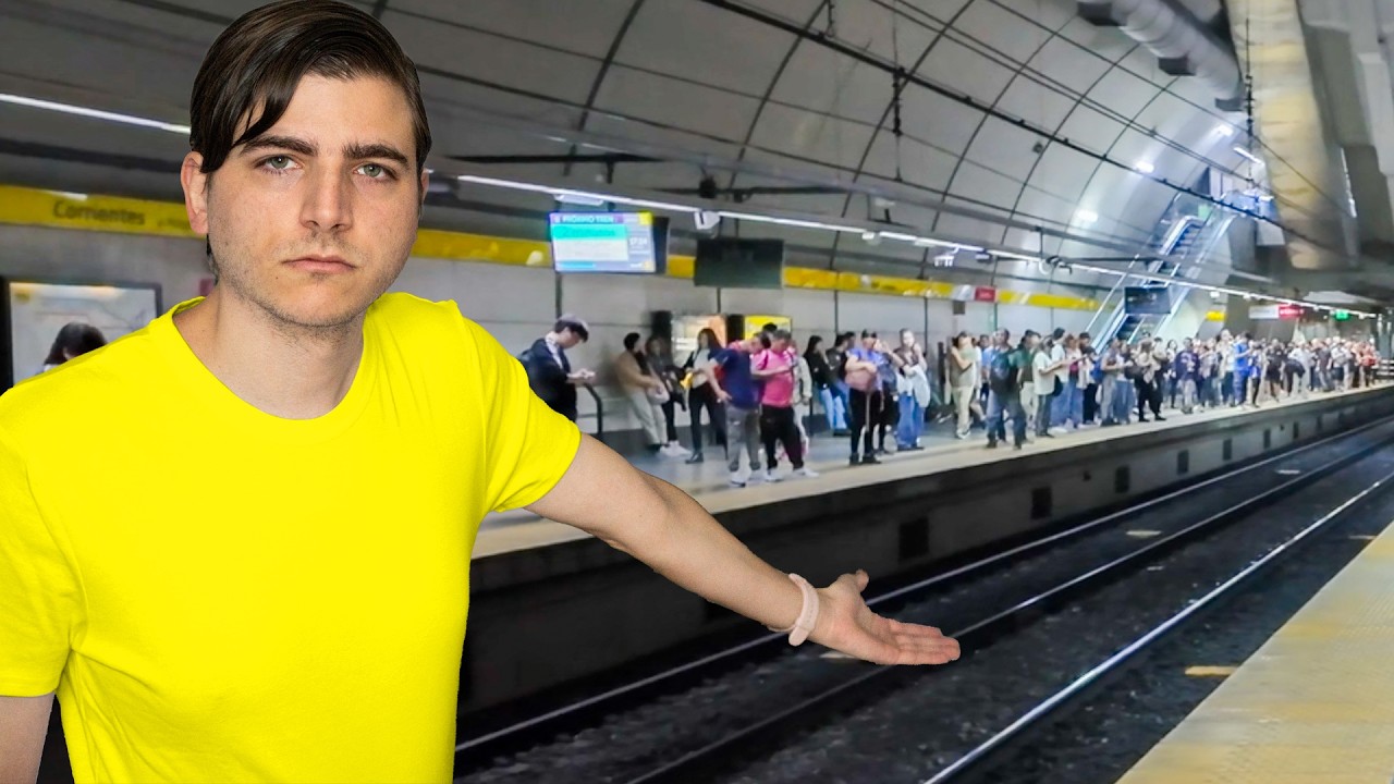 Visité La Estación Menos Usada Del Subte H. Estaba Llena.