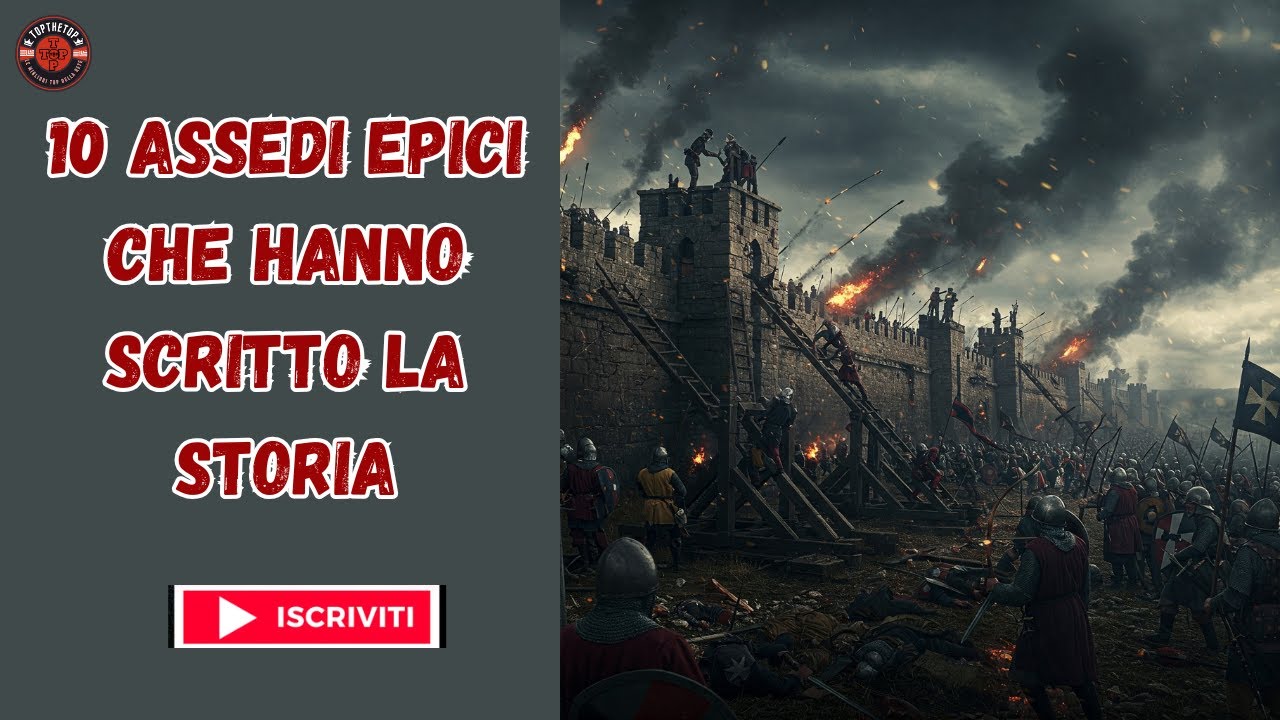 10 Assedi Epici che Hanno Scritto la Storia #Storia #BattaglieEpiche #Medioevo #AssediStorici