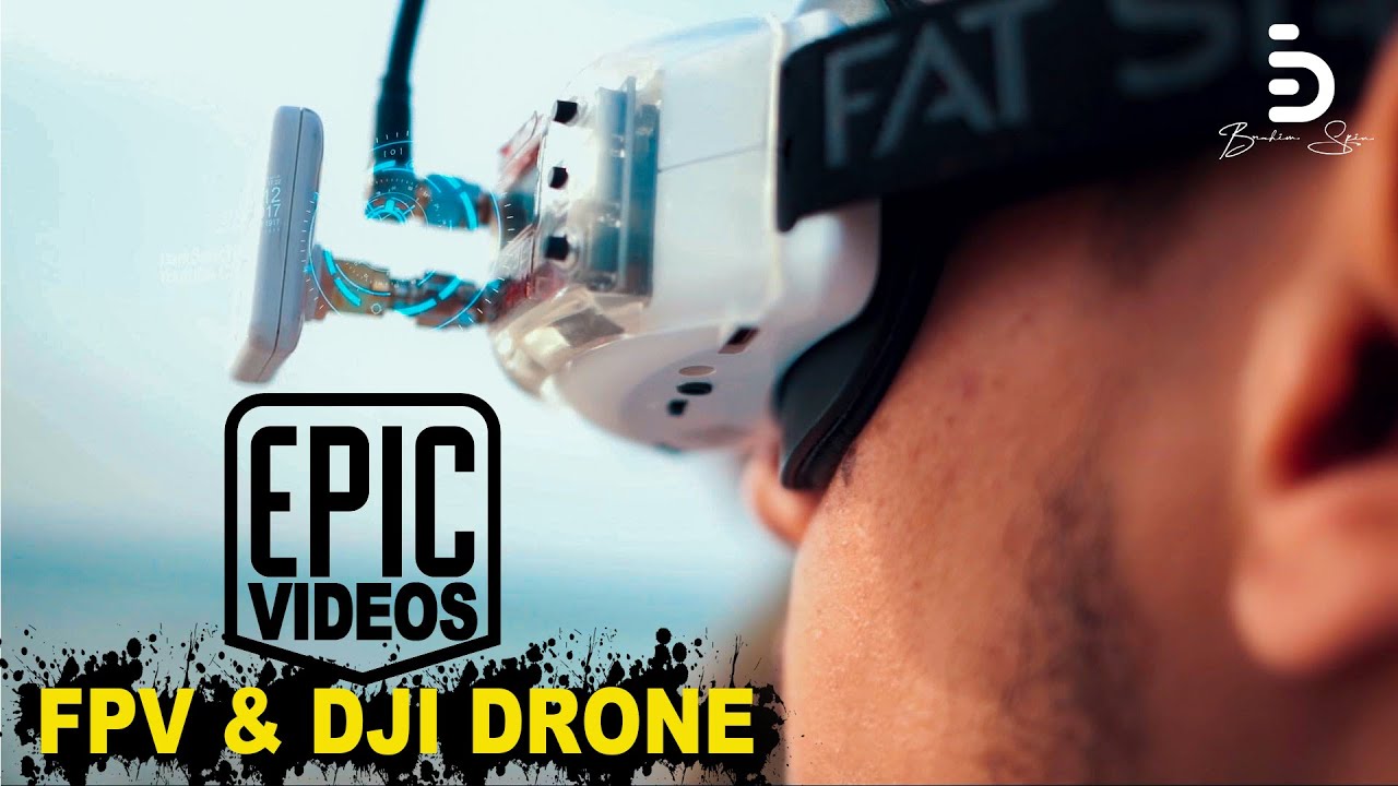 Drone and fpv cinematic video