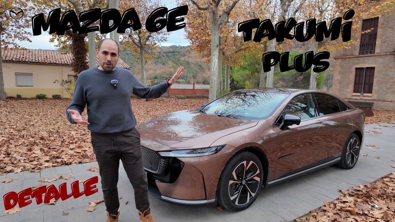 MAZDA 6e TAKUMI PLUS 2025 🚗✨ El Sedán Eléctrico Más Premium de Mazda | Review Completa