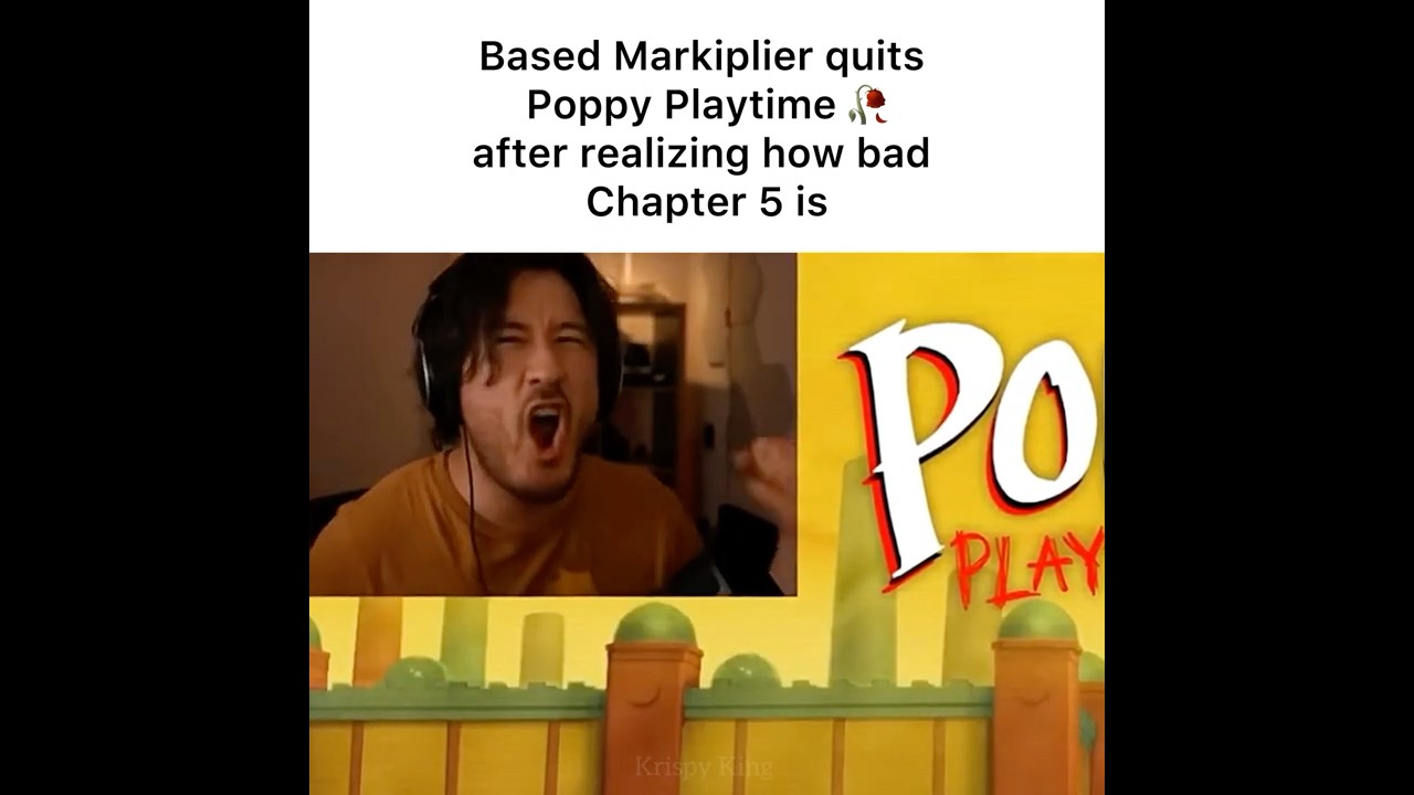 Markiplier Poppy Playtime chapter 5 #markiplier #poppyplaytime #poppyplaytimechapter5