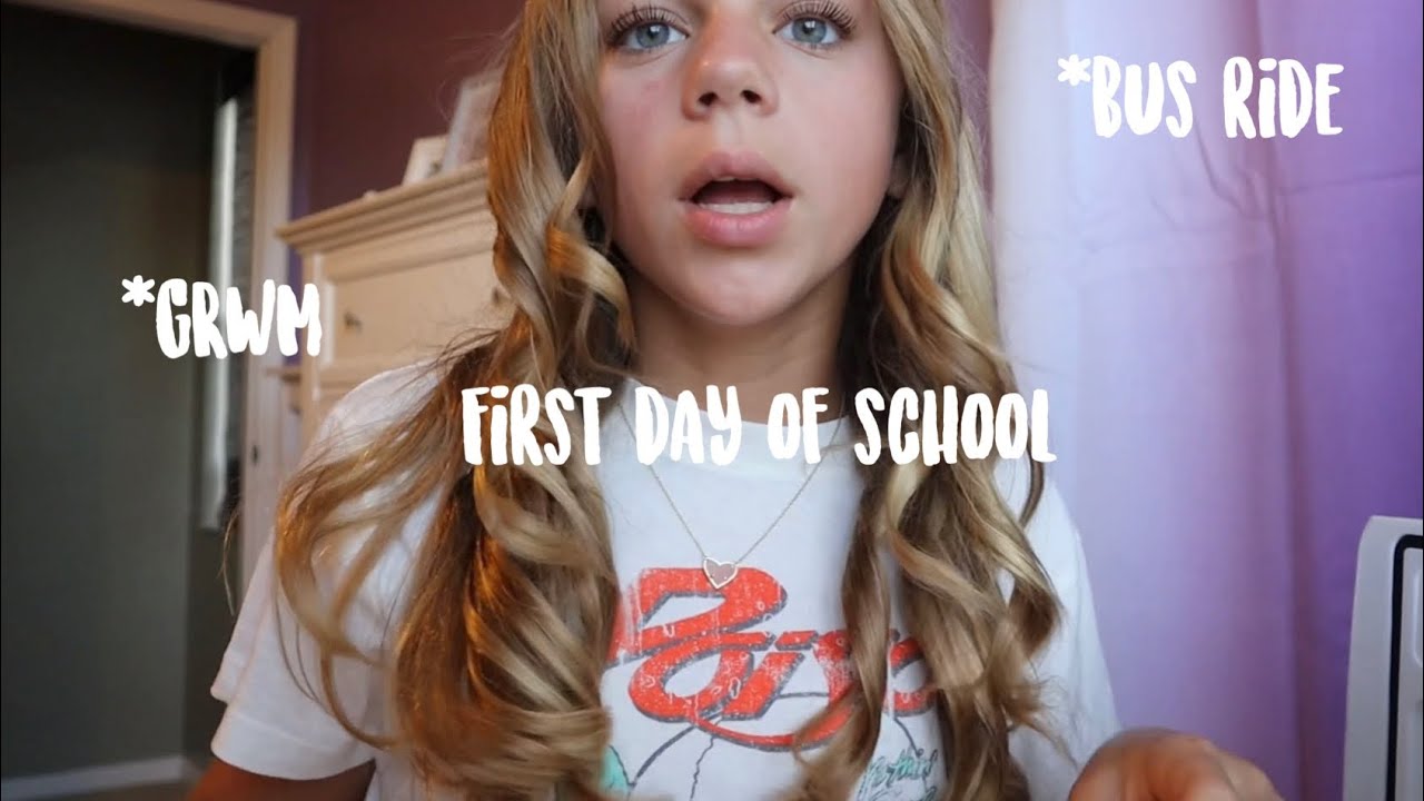 FIRST DAY OF SCHOOL VLOG