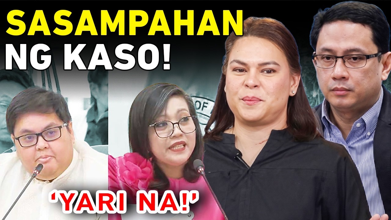 BREAKING: MANS CARPIO AT VP SARA SASAMPAHAN NA NG KASO SI LUISTRO AT AMLC
