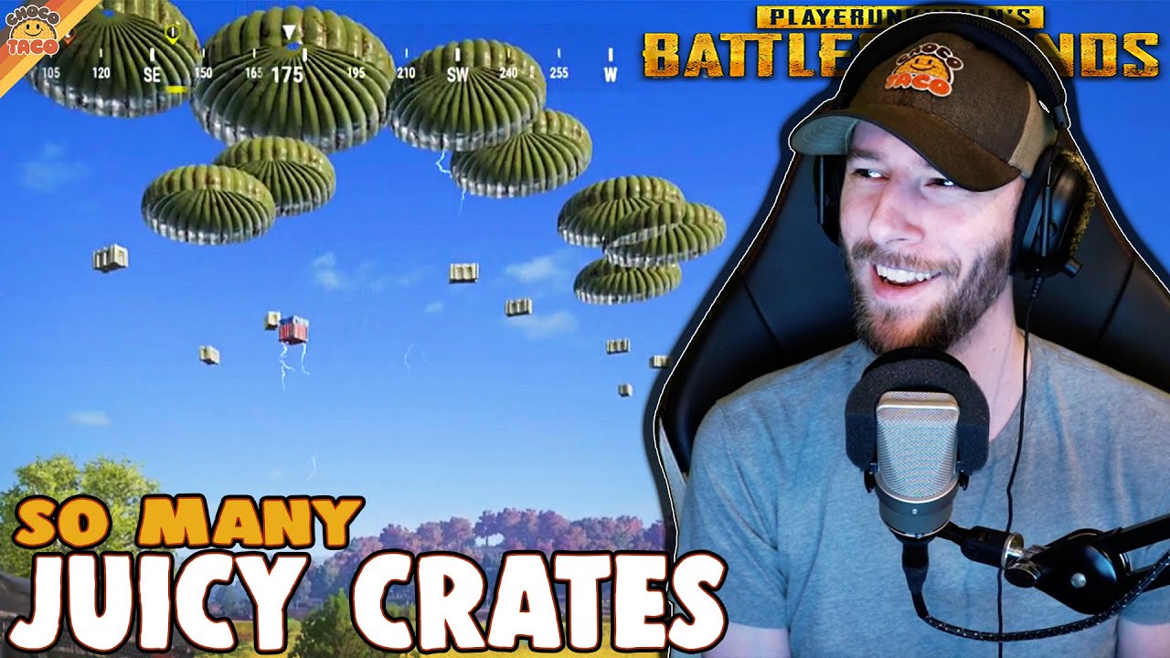 Так много сочных ящиков в этой игре с HollywoodBob | chocoTaco PUBG Duos Gameplay