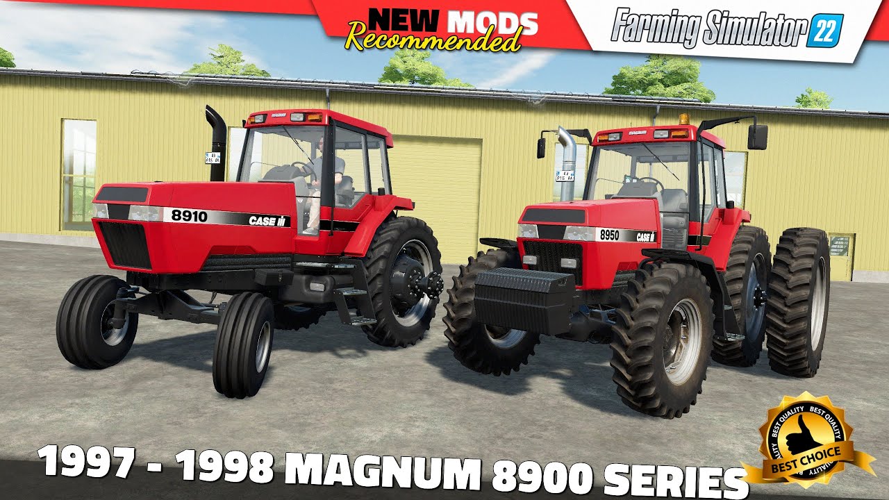 FS22 | 1997 - 1998 Magnum 8900 Series - Farming Simulator 22 New Mods Review 2K60fps