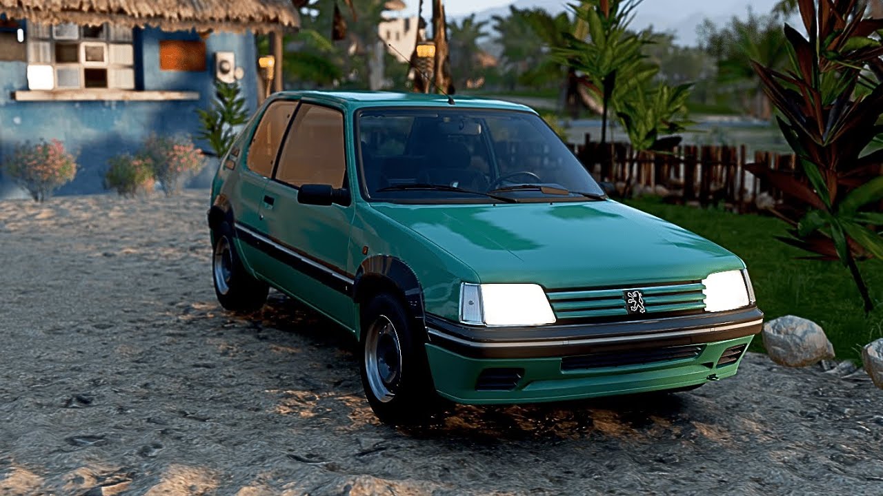 80s Legend: Peugeot 205 | Pure Engine Sound & Mexico Drive | Forza Horizon 5