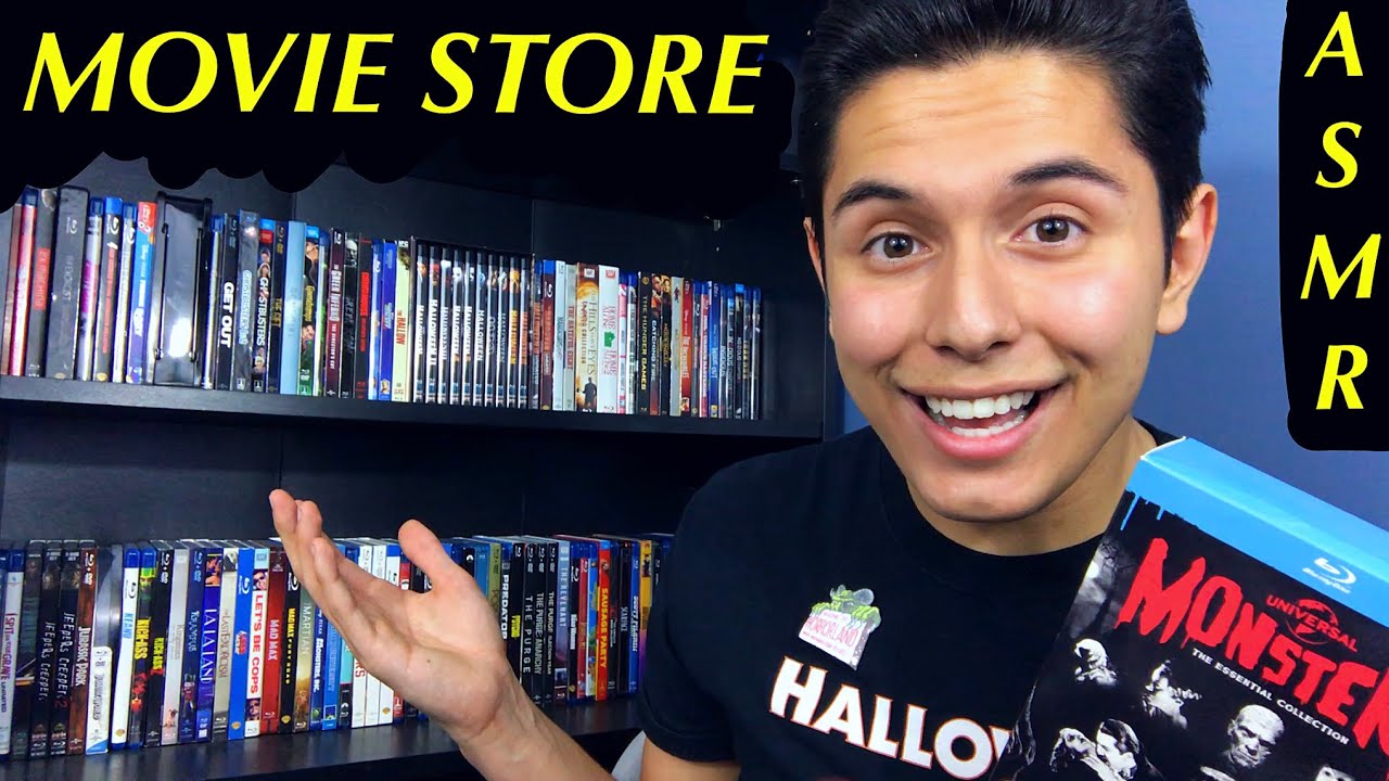 [ASMR] Movie Store Role Play! (Movies, Whispering, Tapping & MORE!)