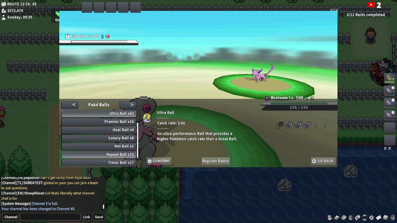 PokeMMO Night Stream