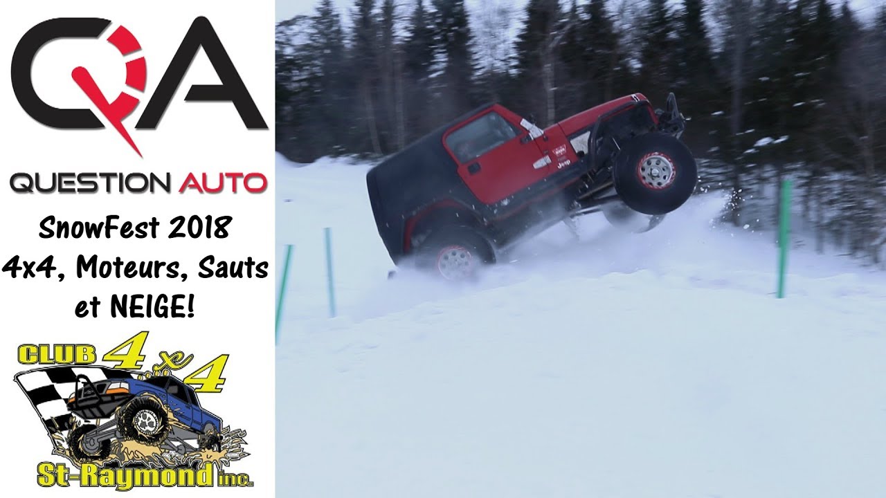SnowFest Club 4x4 de St-Raymond | Compétition 4x4 dans la neige! | Partie 1/3