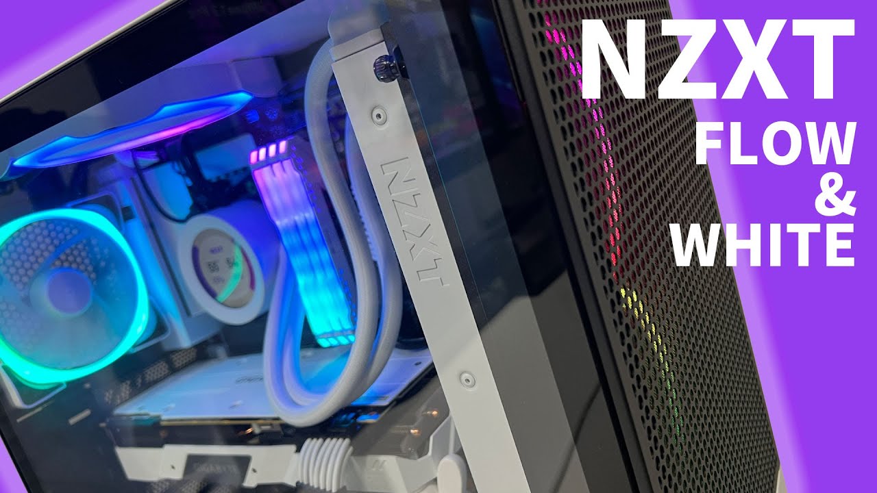 【NZXT】 メッチャ白くてメッチャ冷える！H510 FLOW & KRAKEN Z63 RGB WHITE【レビュー】