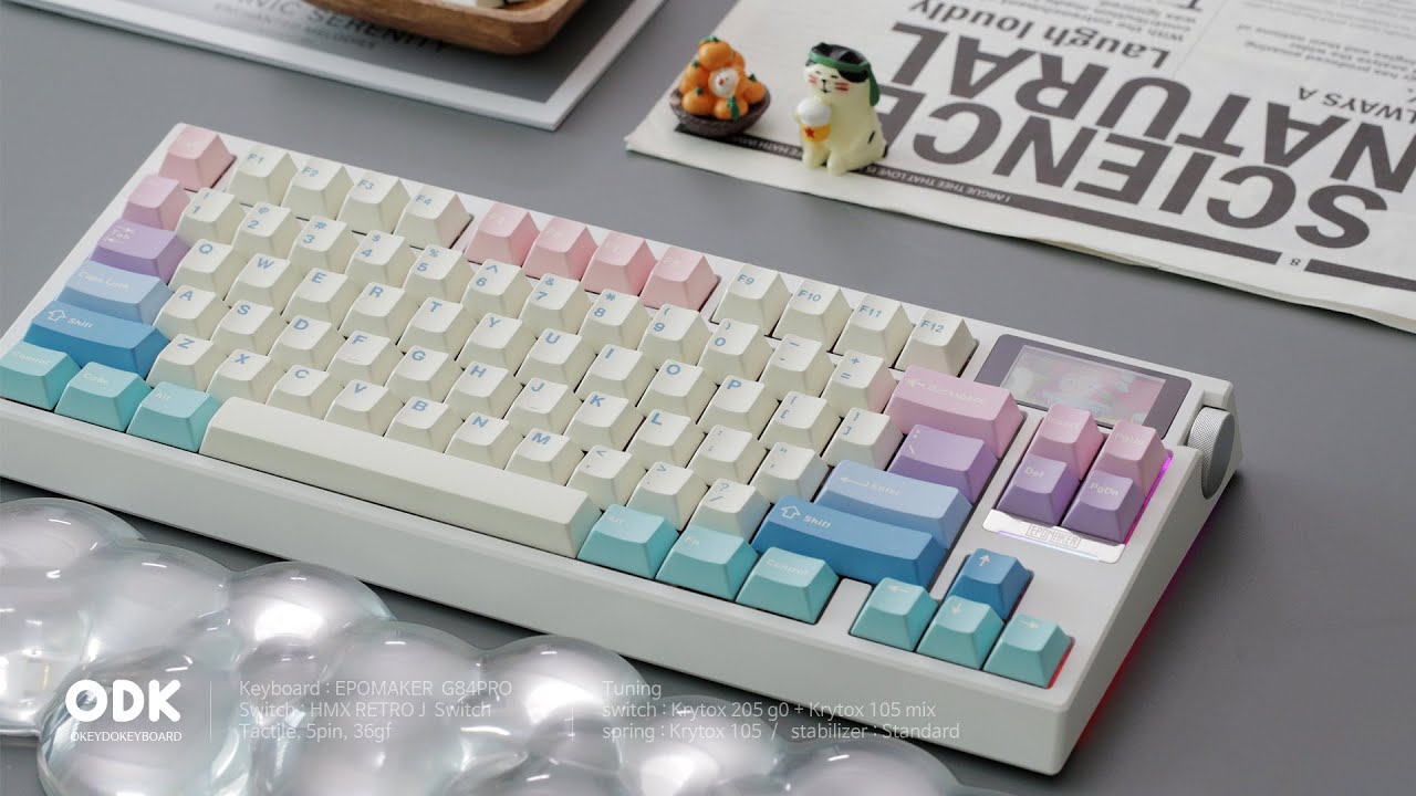필요한 것만 담았어요! 에포메이커 G84PRO / HMX 레트로J
