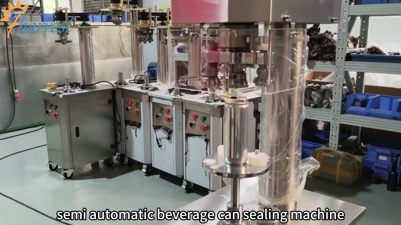 Fruta-zuku latak zigilatzeko makina erdiautomatikoa, latak erraz irekitzeko makina erdiautomatikoa