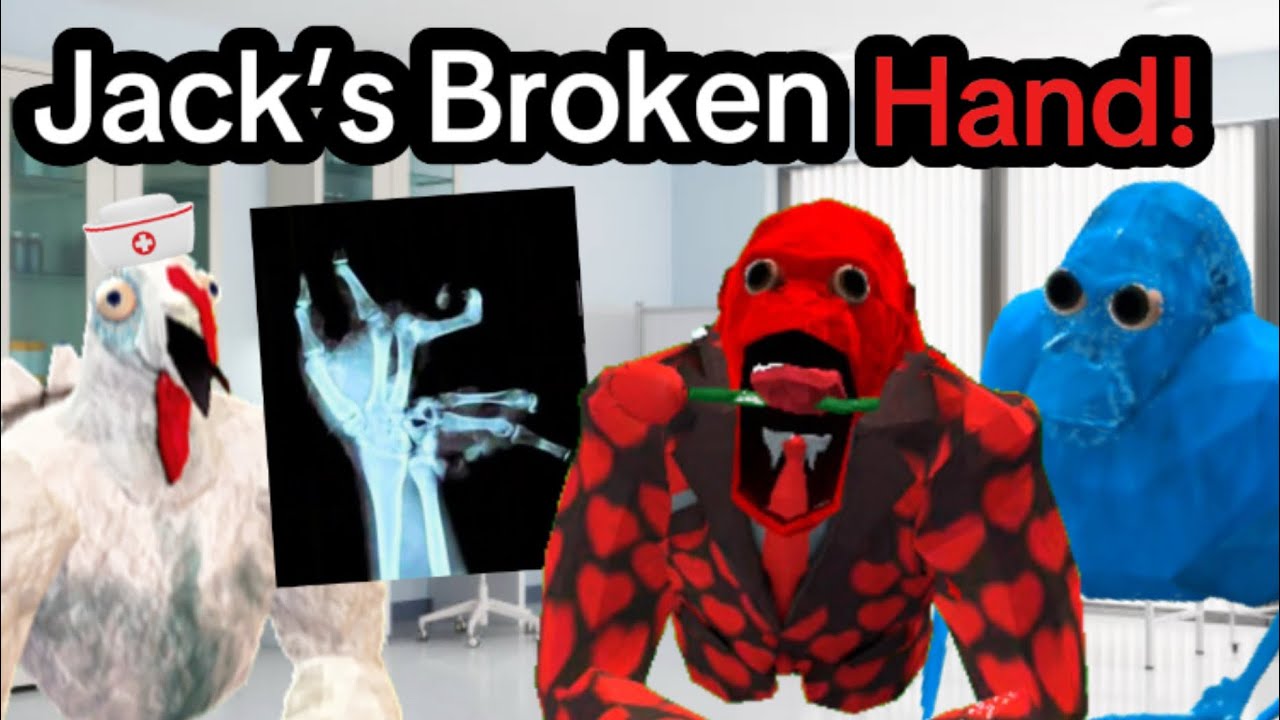 Jack’s BROKEN Hand! In Animal Company