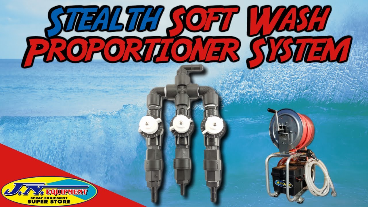 Stealth Soft Wash Proportioner Product Demonstration