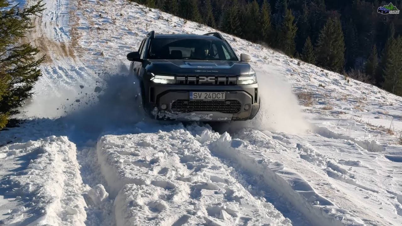Dacia Duster 4x4 vs Deep Snow