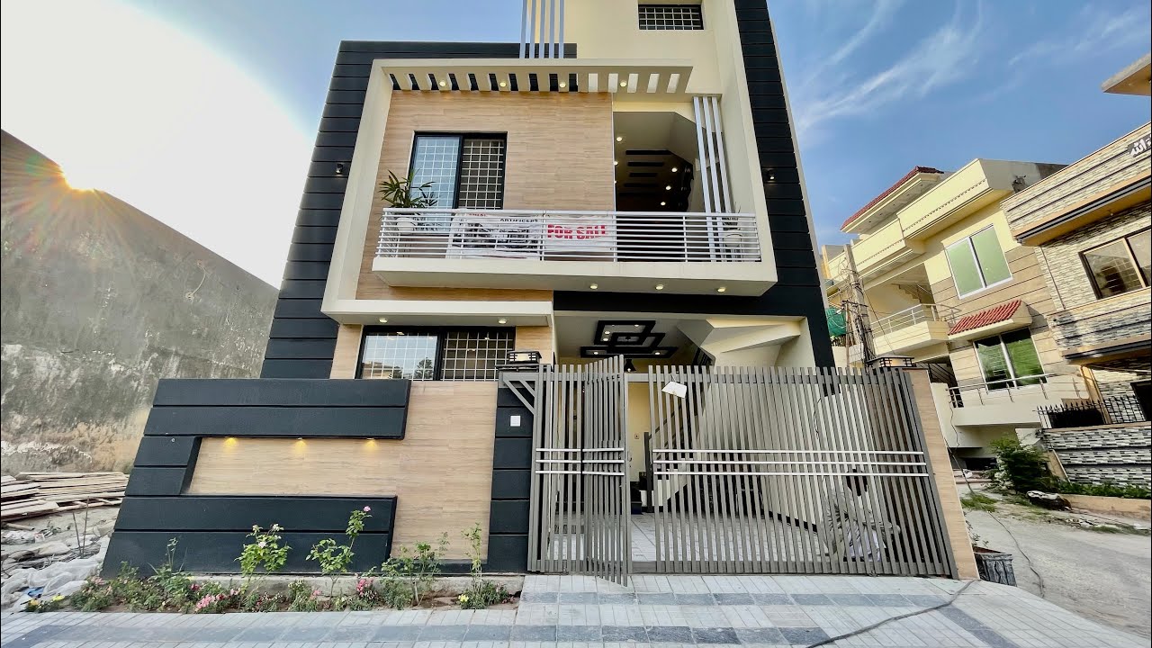 5 Marla Very Beautiful Modern Design House For Sale in Pakistan Town Islamabad