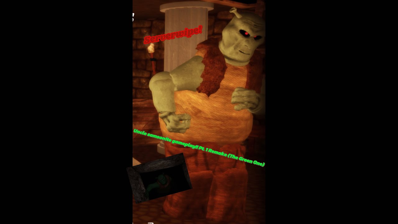 Uncle samsonite gameplay!! Pt. 1 Remake (The green One) - Pillar Chase 2 