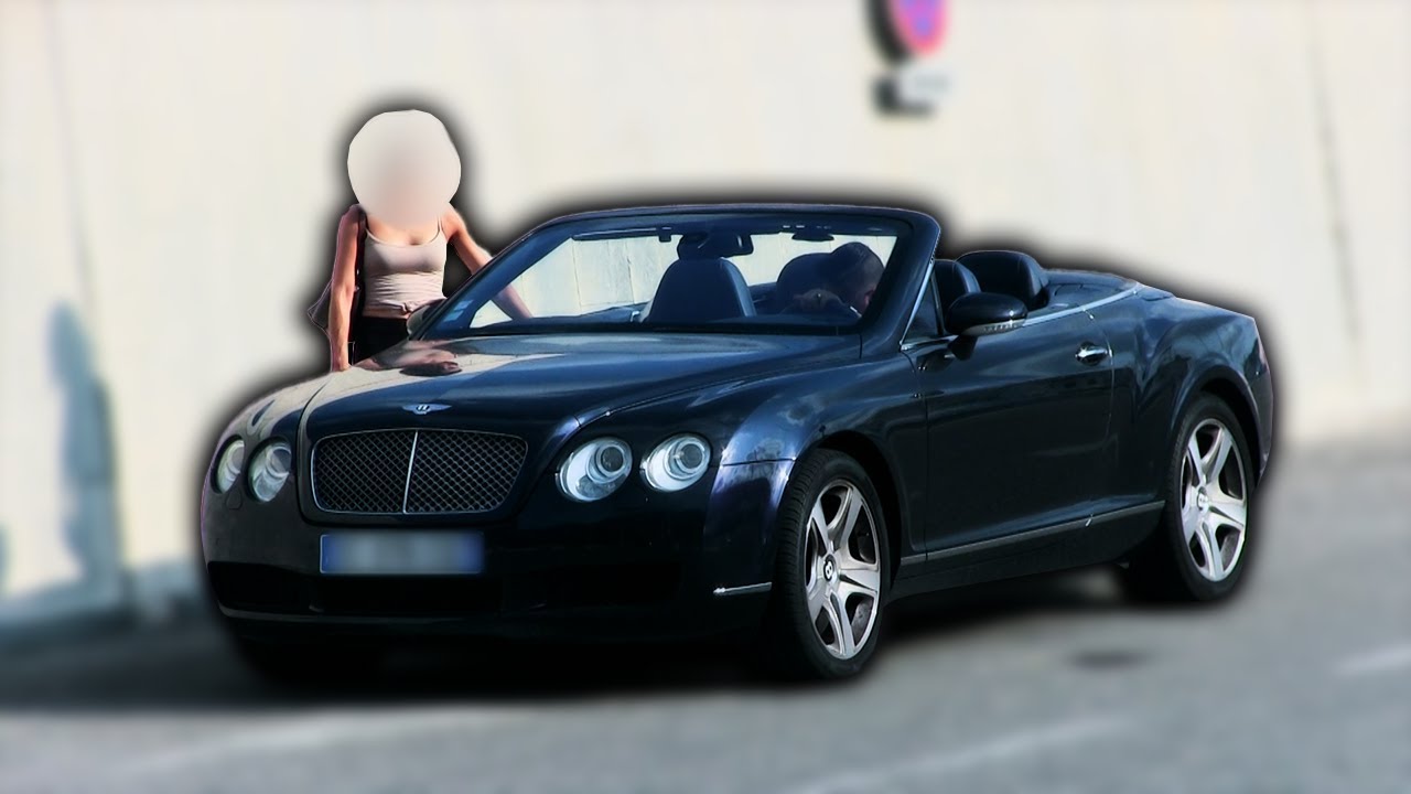 Piéger une michtonneuse avec une Bentley