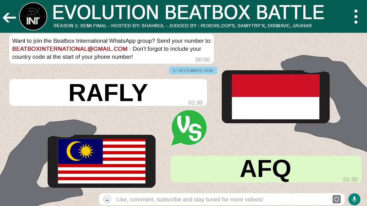 RAFLY 🇮🇩 против AFQ 🇲🇾 | Полуфинал | Битва битбоксеров Evolution | 1 сезон