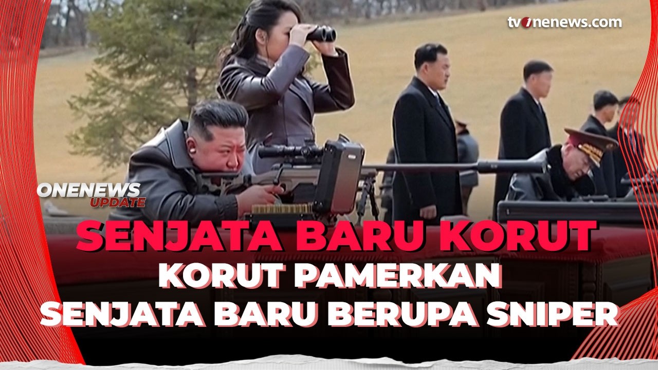 Kim Jong Un Pamerkan Sniper Generasi Baru ke Elit Partai | OneNews Update