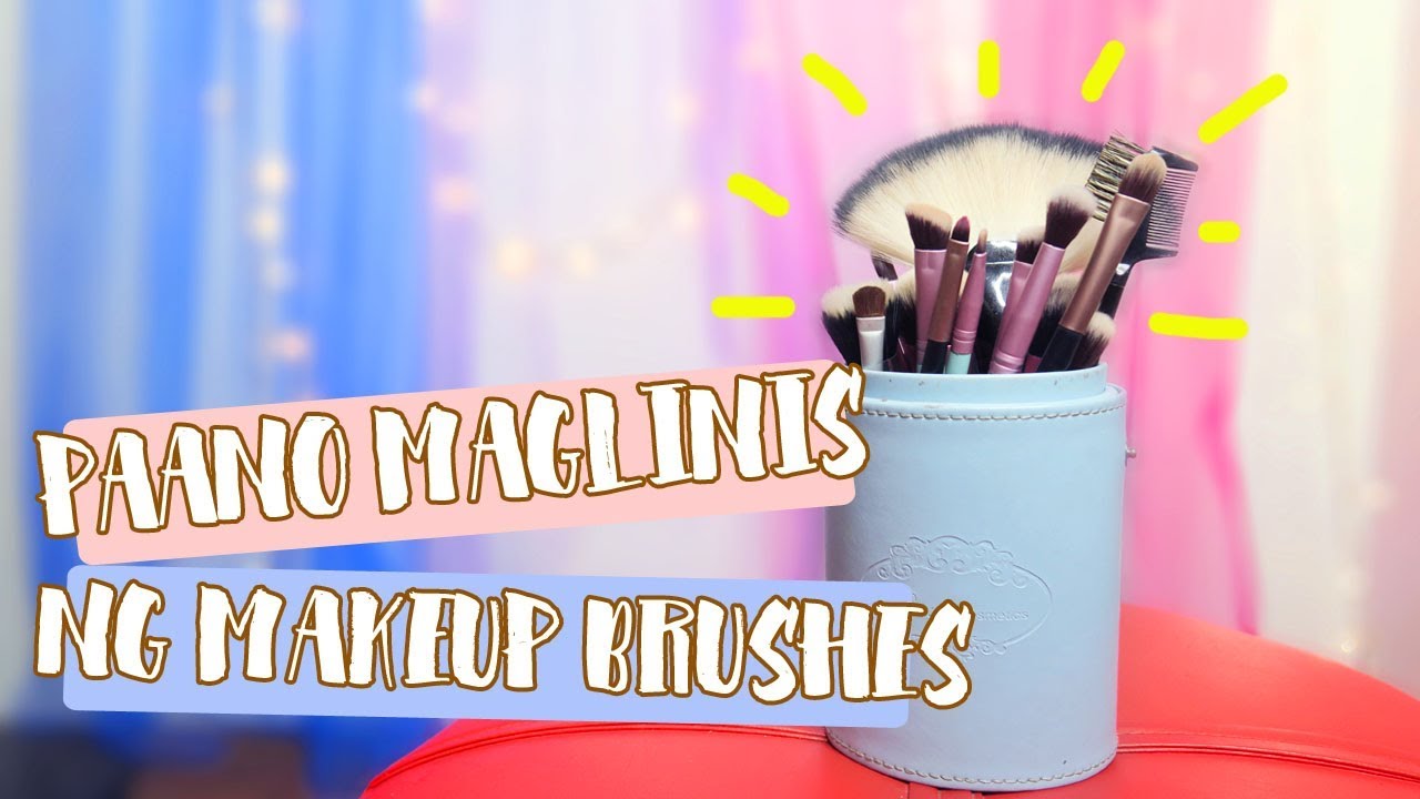 Paano Maglinis ng Makeup Brushes + Giveaway | Abbybaby