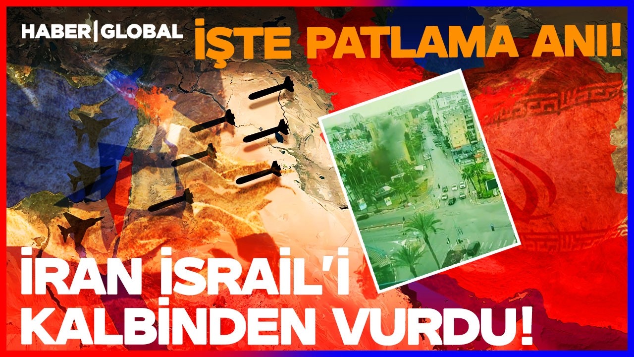 ÇELİK KUBBE ÇÖP OLDU! İRAN İSRAİL'İN KALBİNİ VURDU! Tahran Durmadan Füze Yağdırıyor!