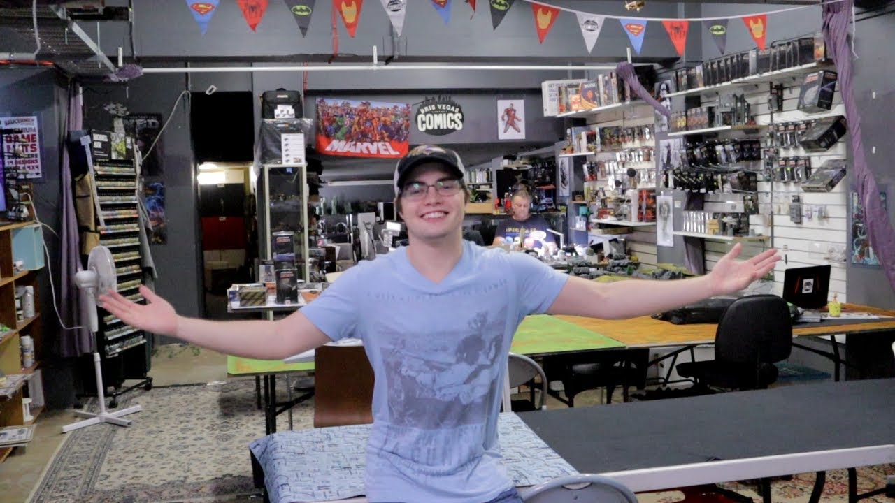 Tour of BrisVegas Comics & Games