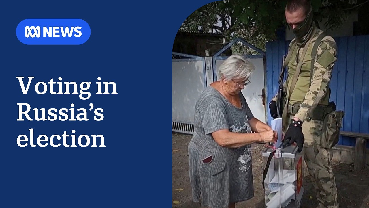 First election in Russia since start of Ukraine war | ABC NEWS