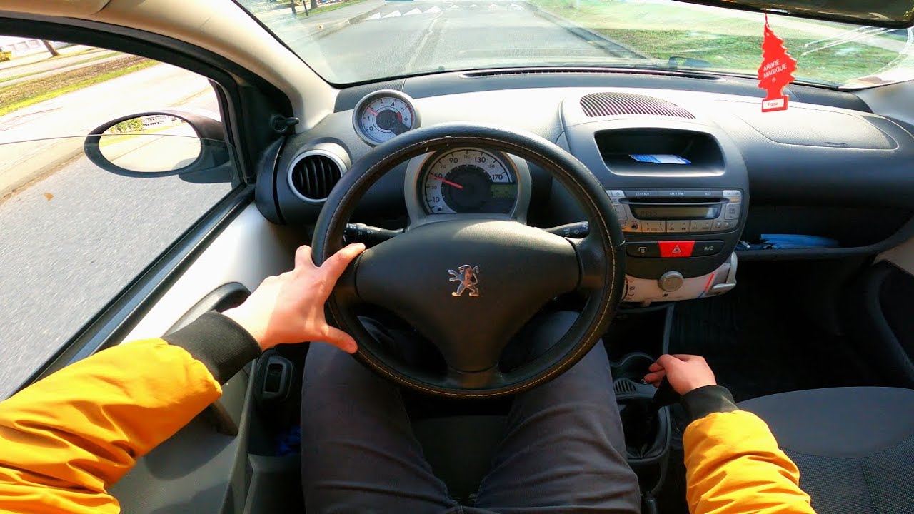 🔥 Peugeot 107 1.4 HDi 54 2009 POV Driving HD 4K - PSA (Code: DV4TD) AYGO C1 بيجو 107
