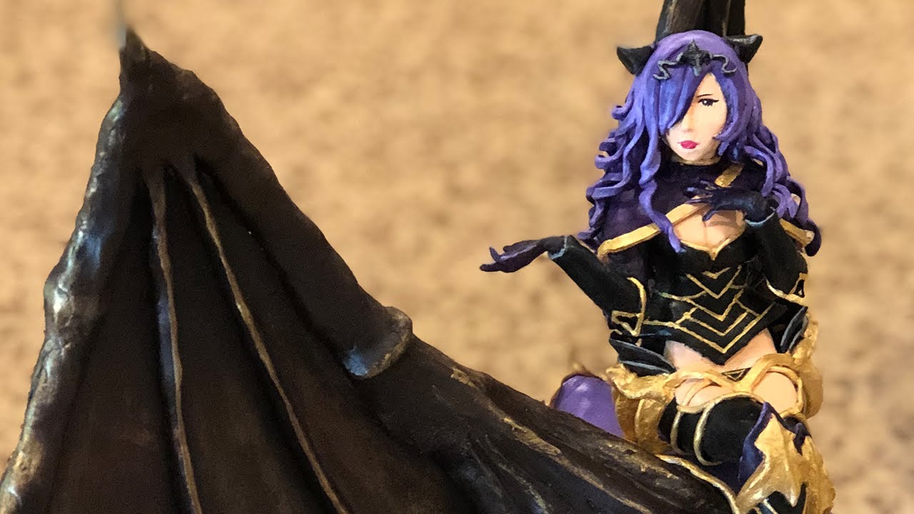 Making Camilla Fire Emblem Fates | Polymer Clay Sculpt Time Lapse